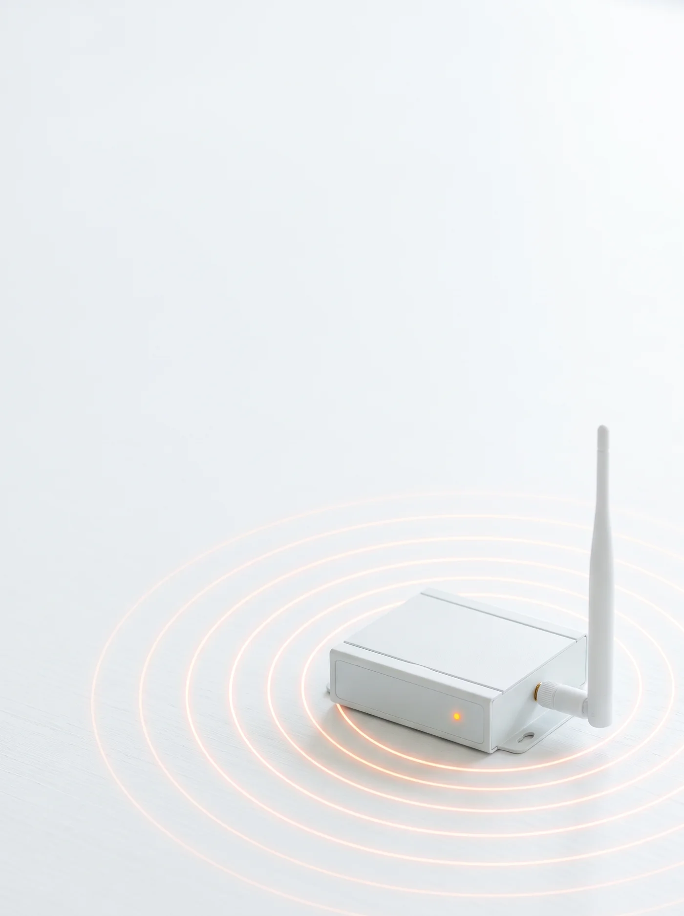 Signum Connect-router met pulserende signaalringen
